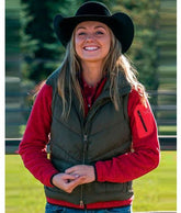 Amber Marshall  Heartland Amy Fleming Green Vest